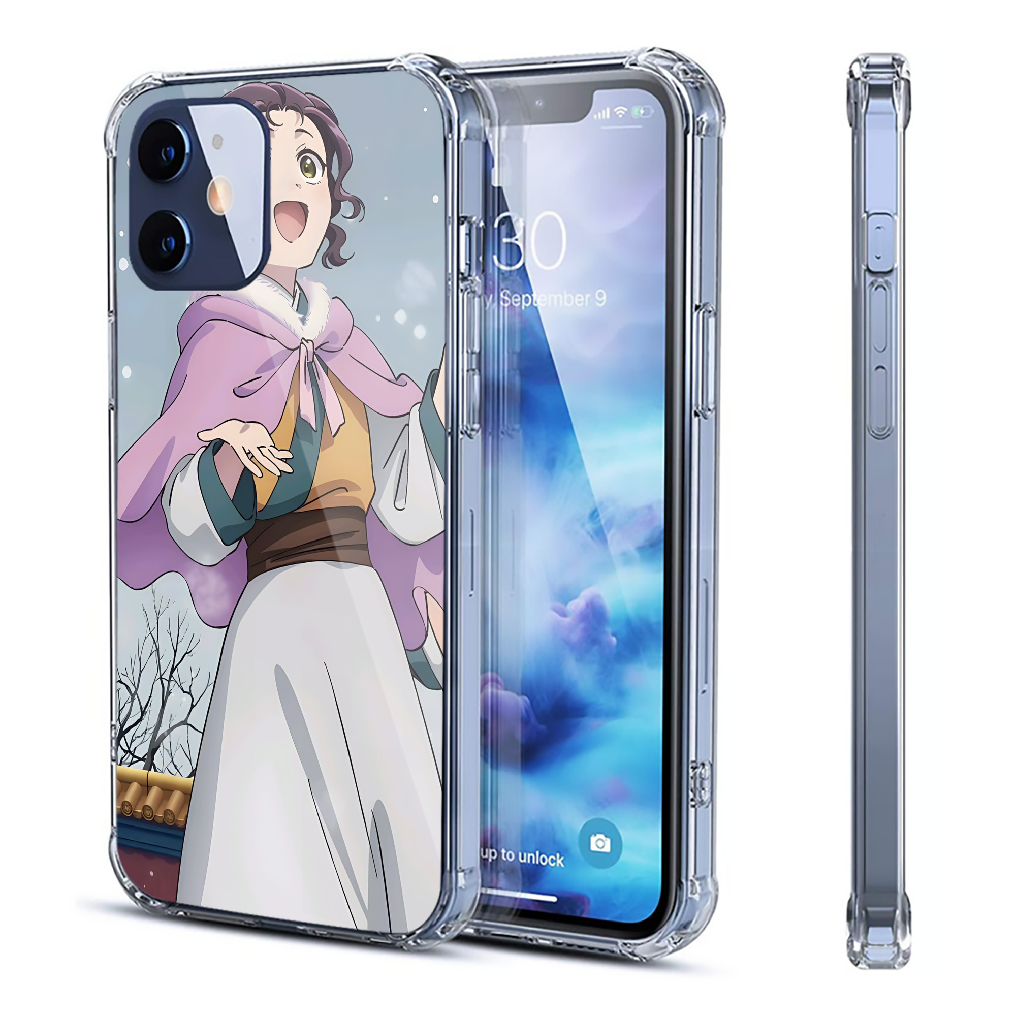 （画像用） 薬屋のひとりごと The Apothecary Diaries 【iPhone 12シリーズ対応】透明スマホケース（クリアソフトケース）